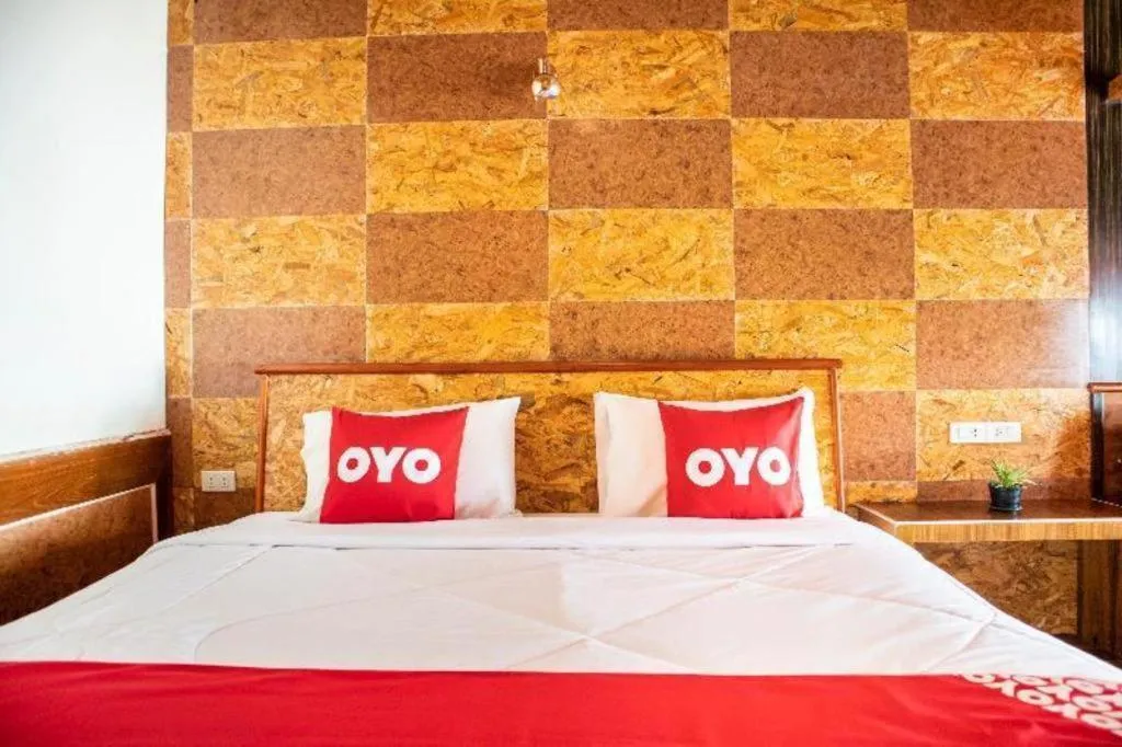 Bed in OYO 797 Pink House Bungalow