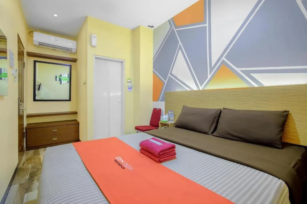 Bed in City Icon Residence