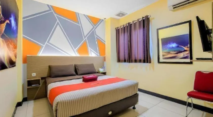 Bed in City Icon Residence