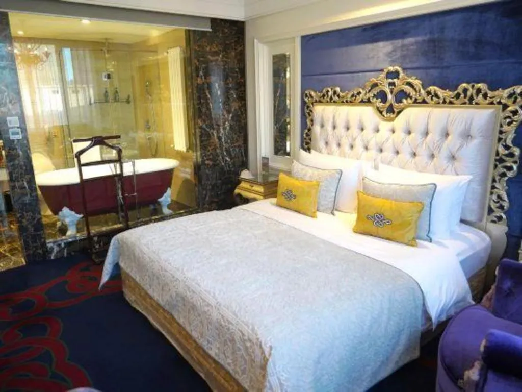 Bed in Hohhot Inner Mongolia Hotel