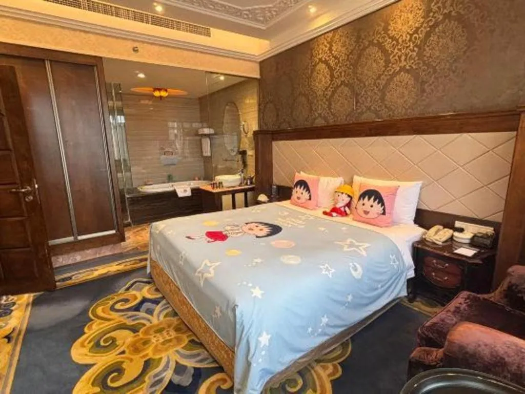 Bed in Hohhot Inner Mongolia Hotel