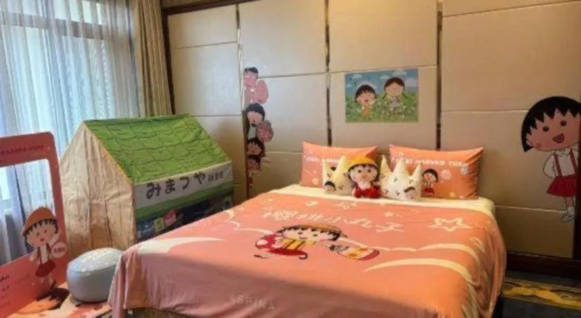 Bed in Hohhot Inner Mongolia Hotel