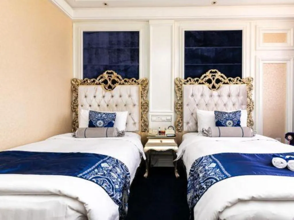 Bed in Hohhot Inner Mongolia Hotel