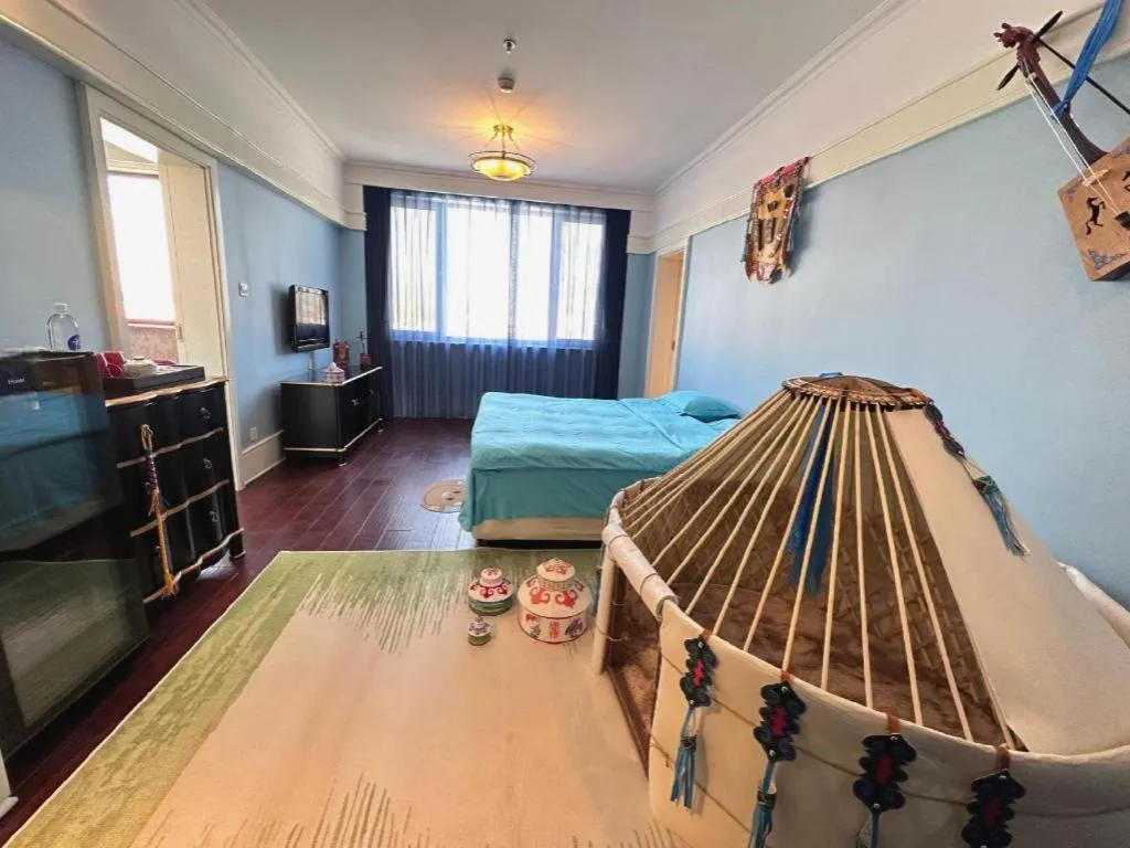 Bed in Hohhot Inner Mongolia Hotel