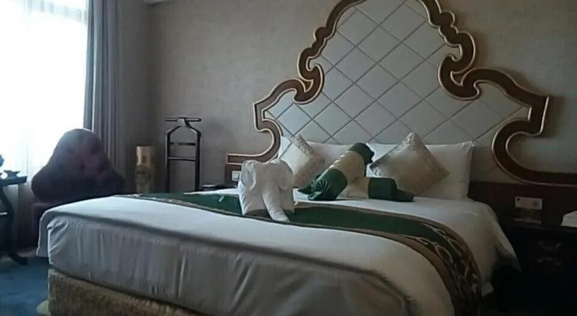 Bed in Hohhot Inner Mongolia Hotel