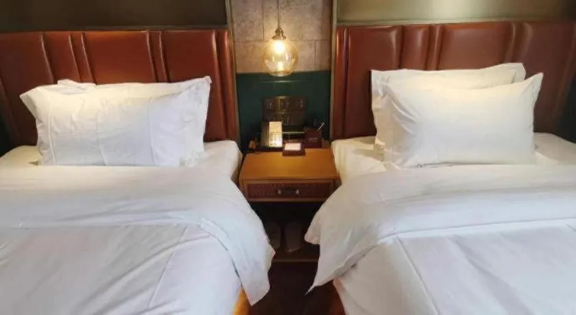 Bed in Jinjiang Inn Tianjin South Station