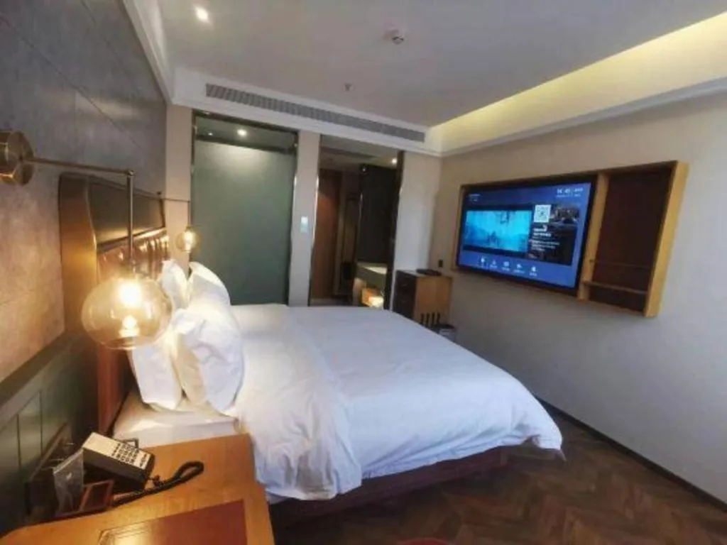 Bed in Jinjiang Inn Tianjin South Station