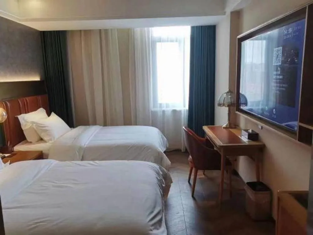 Bed in Jinjiang Inn Tianjin South Station