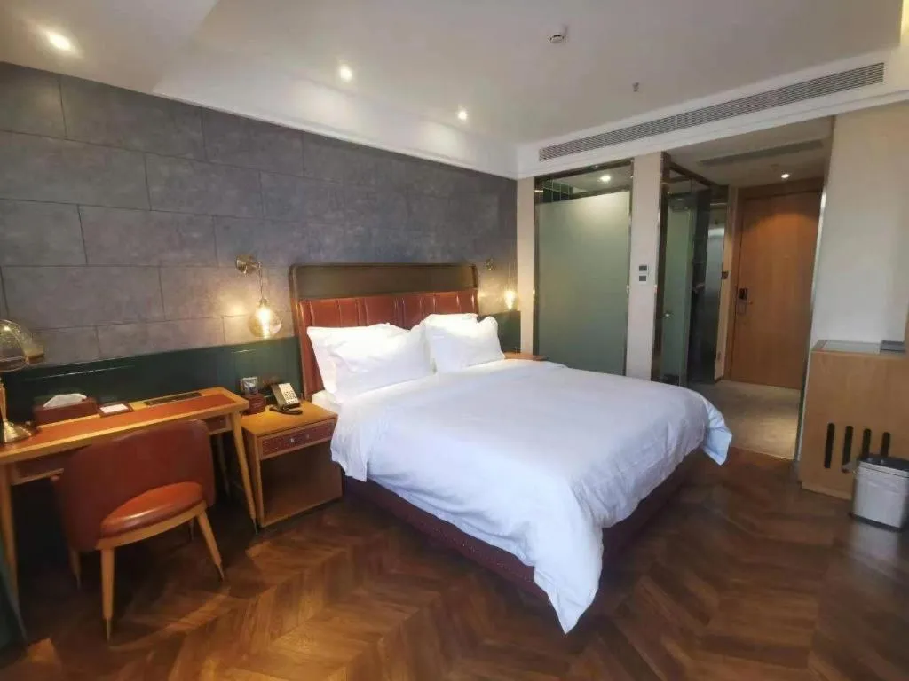 Bed in Jinjiang Inn Tianjin South Station