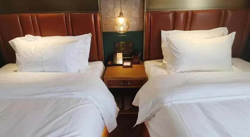 Bed in Jinjiang Inn Tianjin South Station