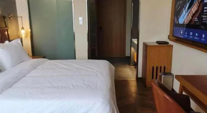 Bed in Jinjiang Inn Tianjin South Station