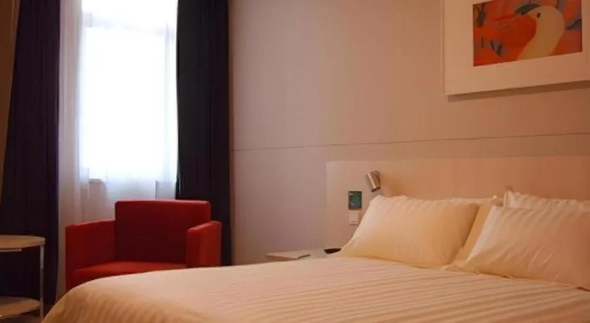 Bed in Jinjiang Inn Tianjin South Station