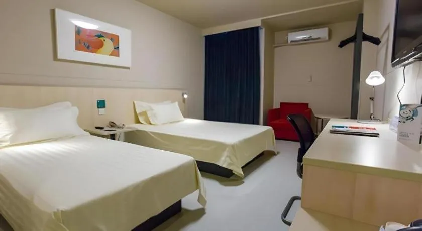 Bed in Jinjiang Inn Tianjin South Station