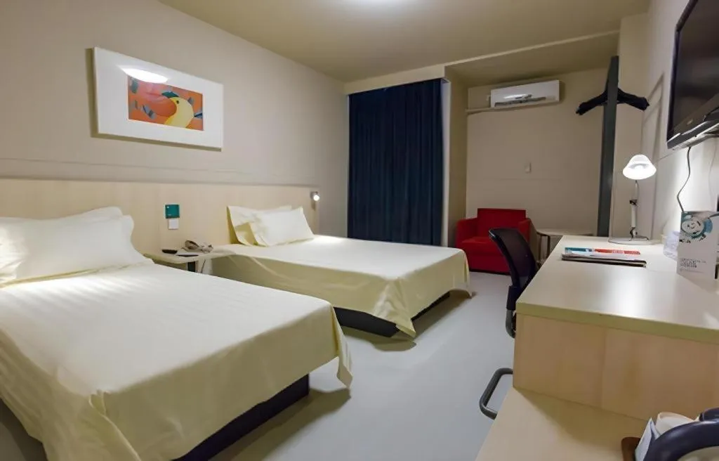 Bed in Jinjiang Inn Tianjin South Station