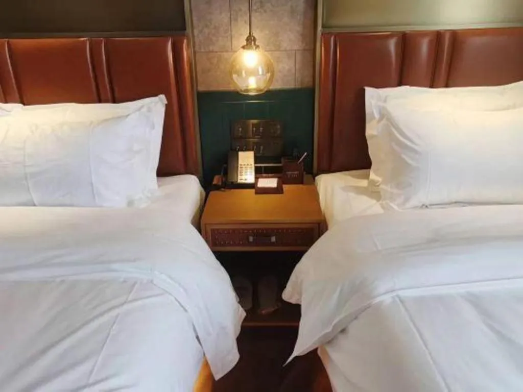 Bed in Jinjiang Inn Tianjin South Station
