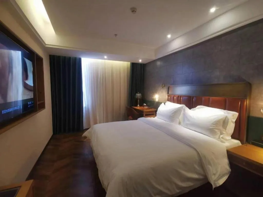 Bed in Jinjiang Inn Tianjin South Station