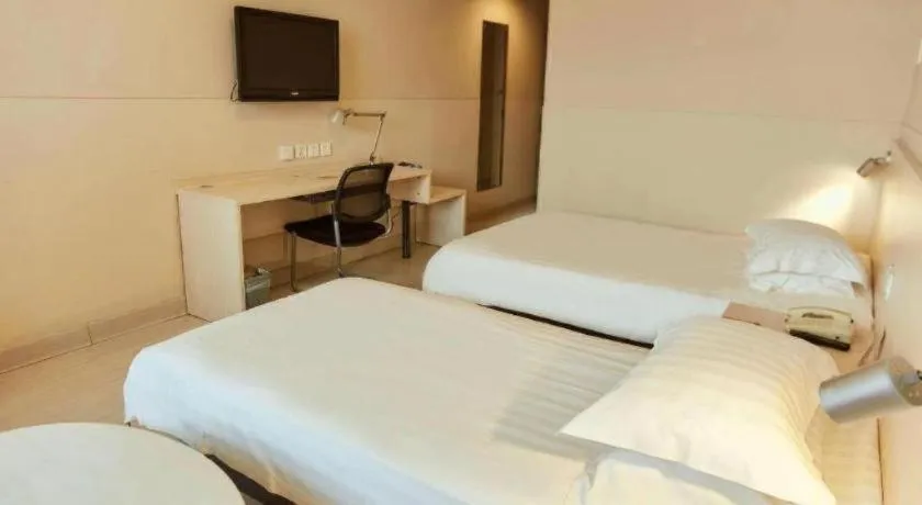Bed in Jinjiang Inn Baotou Saihan Tara Park Youyi Street