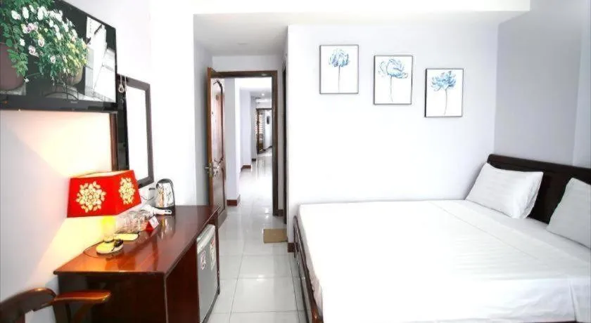 Bed in Nhatrang Cozy Hotel