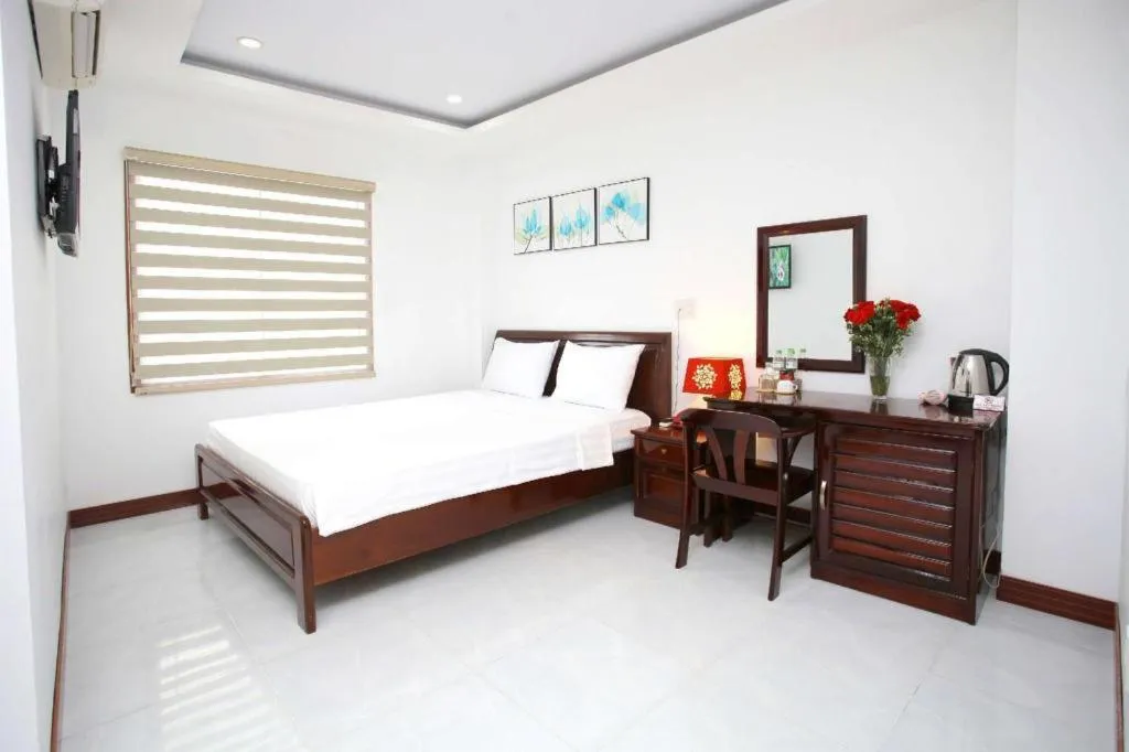 Bed in Nhatrang Cozy Hotel