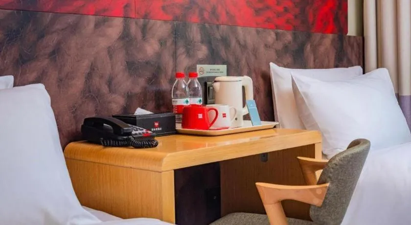 Bed in Ibis Chengdu Yongfeng Hotel