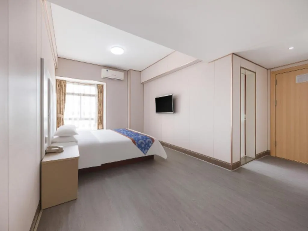 Bed in Guangzhou Junye International Hotel