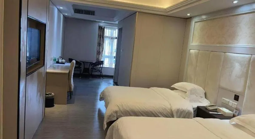 Bed in Guangzhou Junye International Hotel