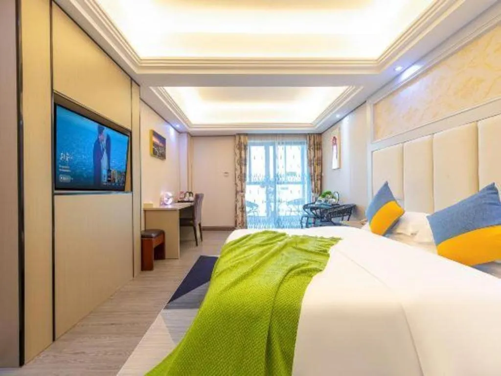 Bed in Guangzhou Junye International Hotel