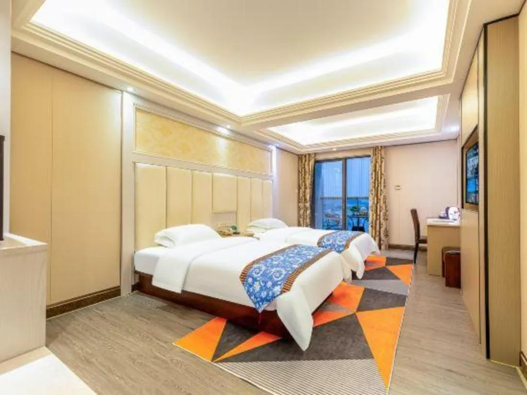 Bed in Guangzhou Junye International Hotel