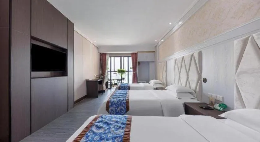 Bed in Guangzhou Junye International Hotel