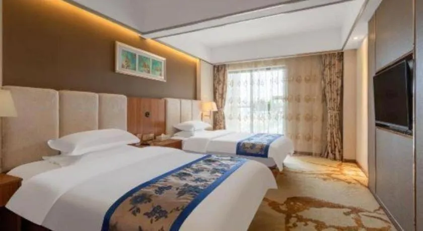 Bed in Guangzhou Junye International Hotel