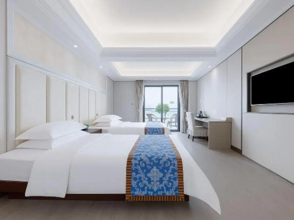 Bed in Guangzhou Junye International Hotel