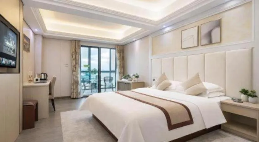 Bed in Guangzhou Junye International Hotel