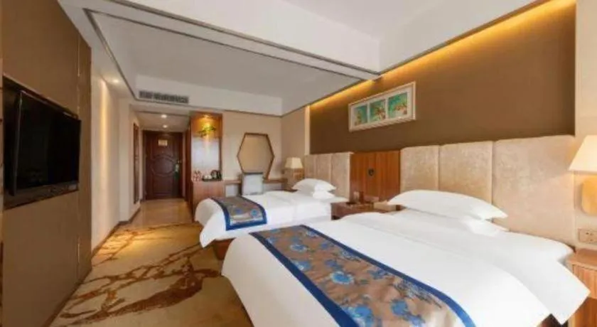 Bed in Guangzhou Junye International Hotel