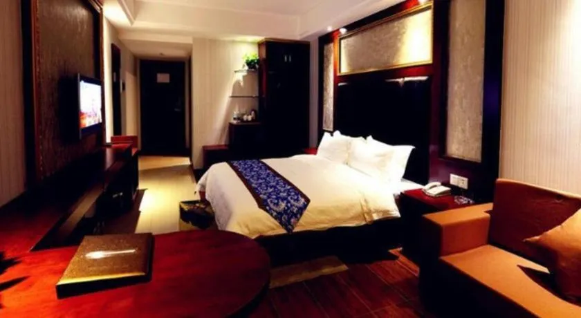 Bed in Guangzhou Junye International Hotel