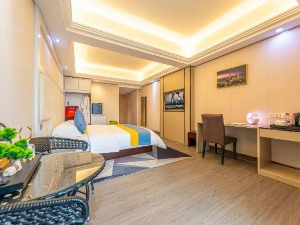 Bed in Guangzhou Junye International Hotel