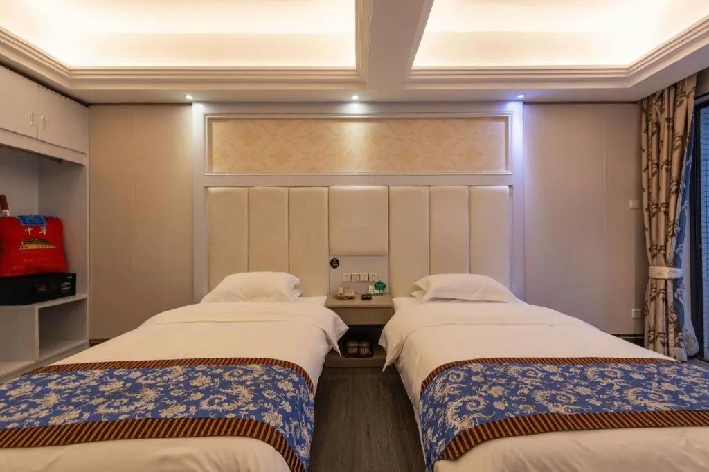 Bed in Guangzhou Junye International Hotel