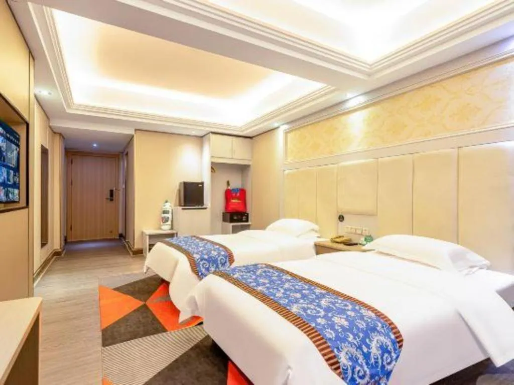 Bed in Guangzhou Junye International Hotel