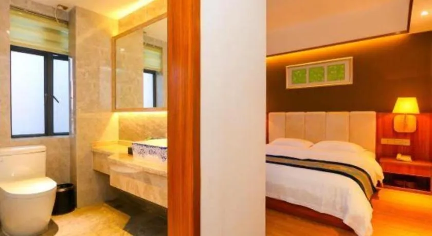 Bed in Guangzhou Junye International Hotel