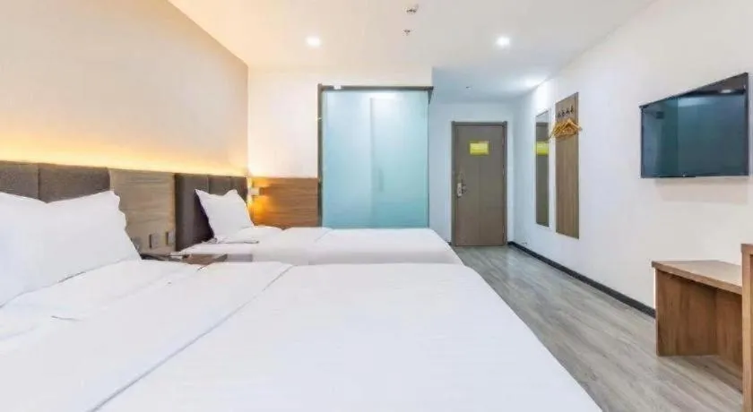 Bed in 7 Days Inn Tianjin Development Zone 3rd Street Wanli