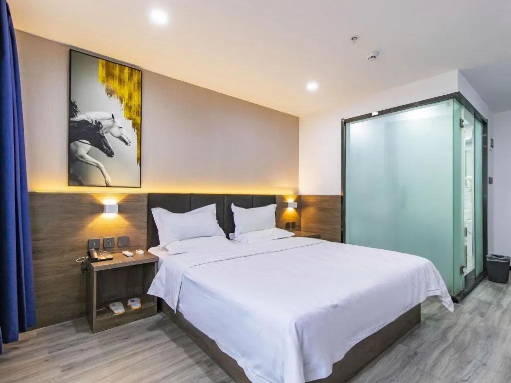 Bed in 7 Days Inn Tianjin Development Zone 3rd Street Wanli
