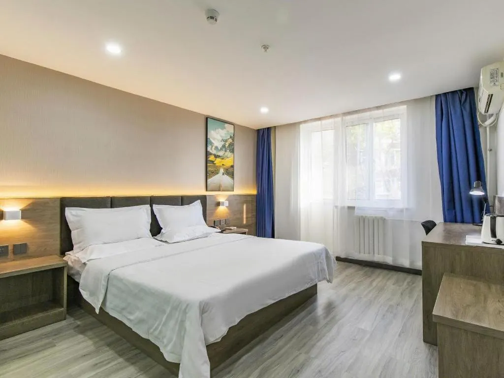 Bed in 7 Days Inn Tianjin Development Zone 3rd Street Wanli
