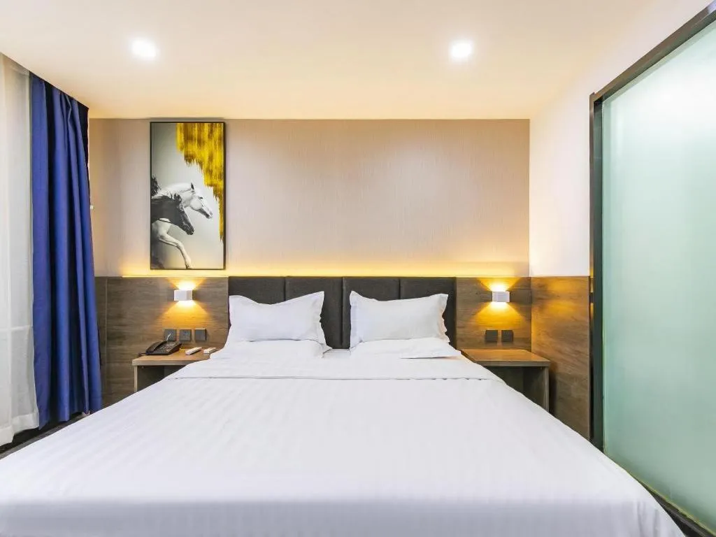 Bed in 7 Days Inn Tianjin Development Zone 3rd Street Wanli