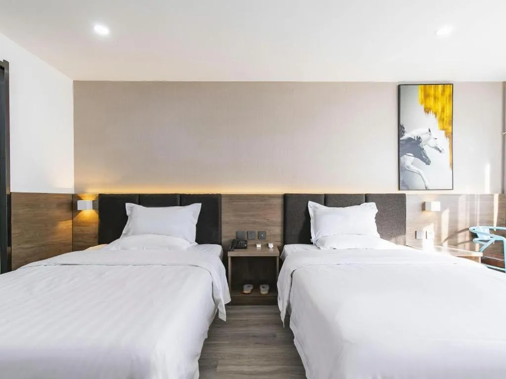 Bed in 7 Days Inn Tianjin Development Zone 3rd Street Wanli