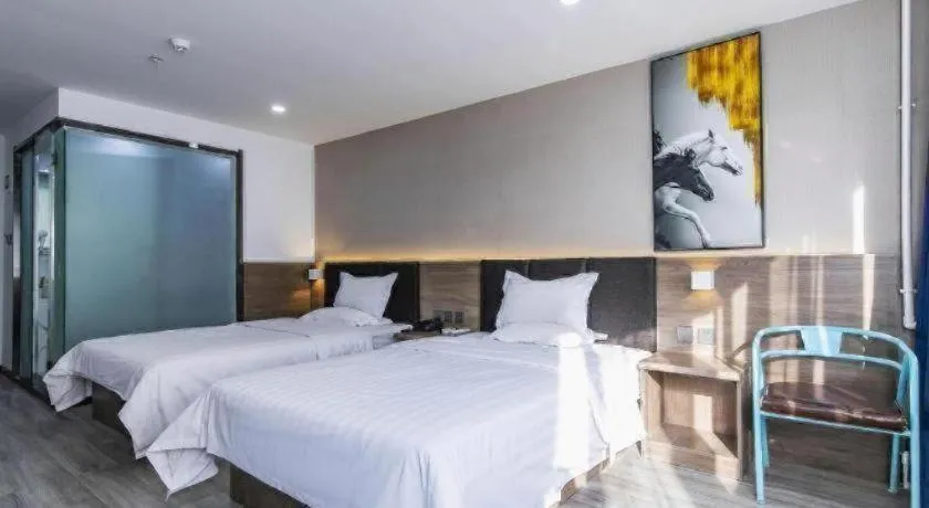 Bed in 7 Days Inn Tianjin Development Zone 3rd Street Wanli