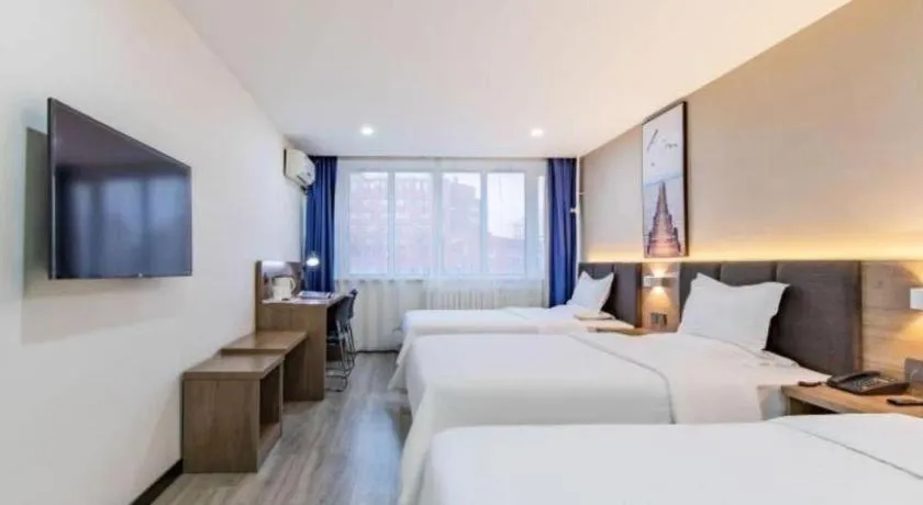 Bed in 7 Days Inn Tianjin Development Zone 3rd Street Wanli
