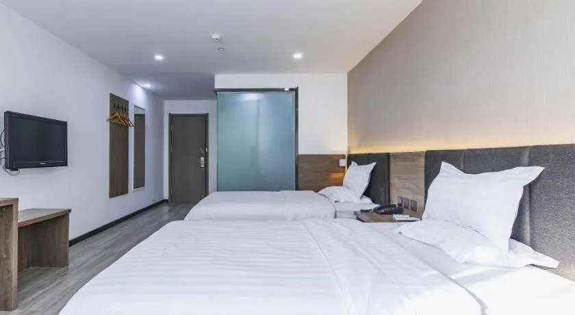 Bed in 7 Days Inn Tianjin Development Zone 3rd Street Wanli