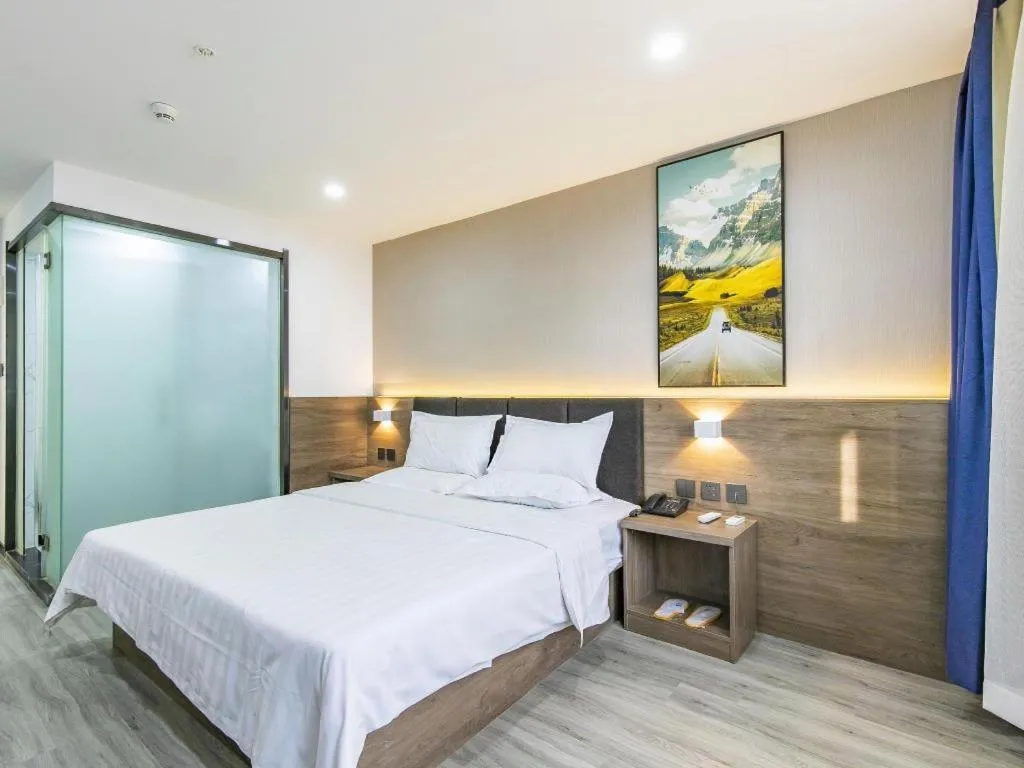 Bed in 7 Days Inn Tianjin Development Zone 3rd Street Wanli