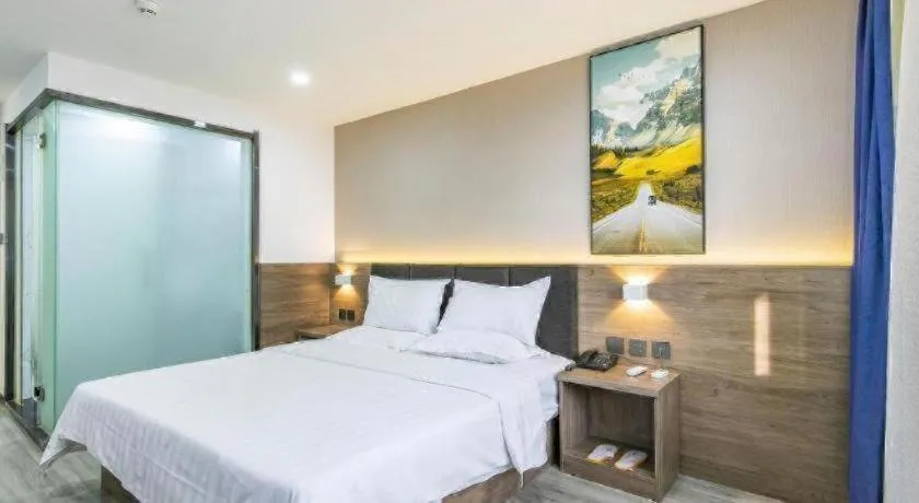 Bed in 7 Days Inn Tianjin Development Zone 3rd Street Wanli