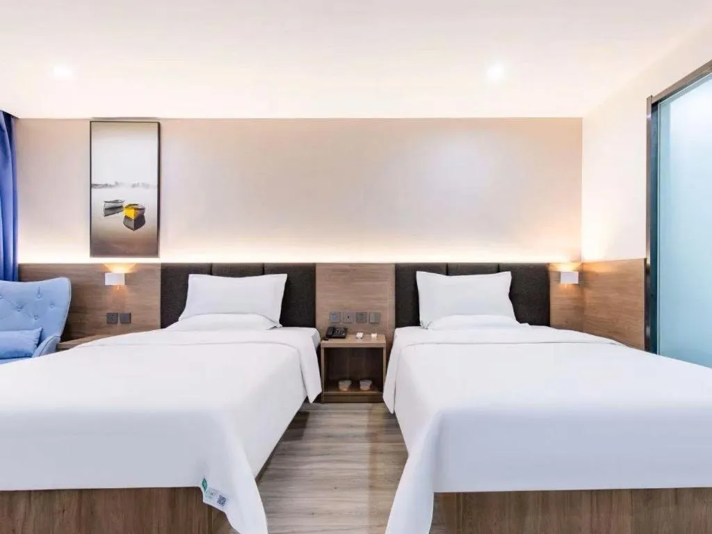 Bed in 7 Days Inn Tianjin Development Zone 3rd Street Wanli