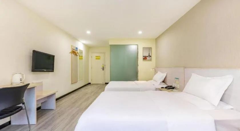 Bed in 7 Days Inn Tianjin Development Zone 3rd Street Wanli